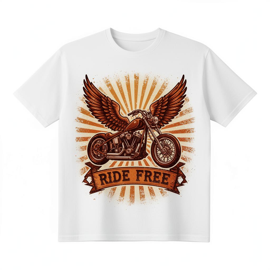 RIDE FREE — Vintage · T-Shirt